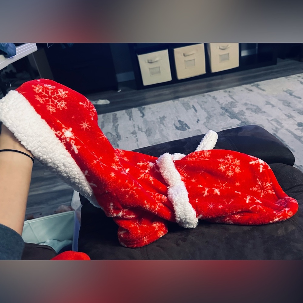 Medium dog holiday robe